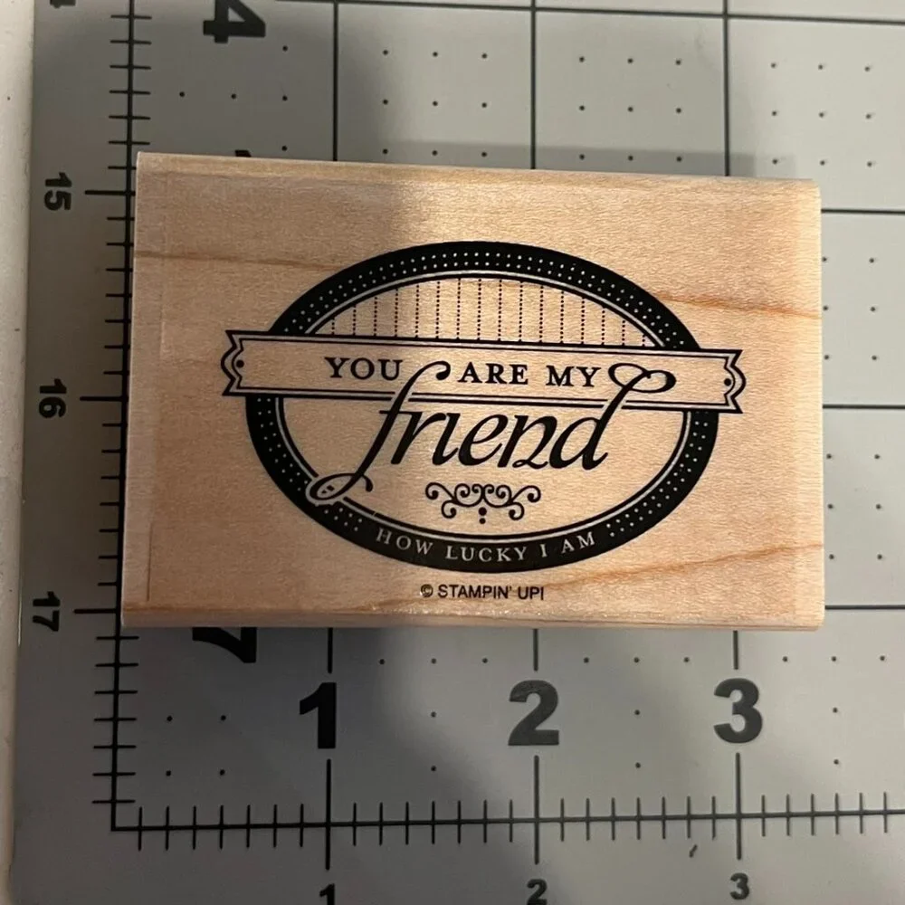 STAMPIN’ UP! “Only Ovals” Stamp Set‎ (4-Piece)